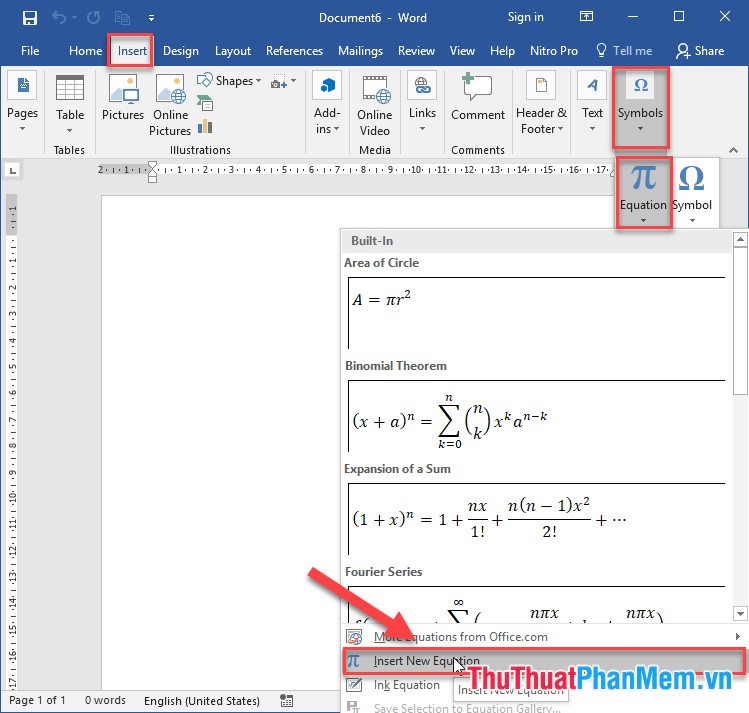 Prepare and Edit Mathematical Expressions in Word