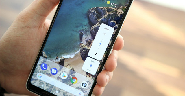 Put the Volume Control Button on the Notification Bar Like the