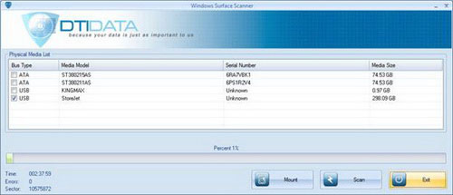 Dti Surface Scanner: Quickly Detect Bad Sectors for Hard Drives