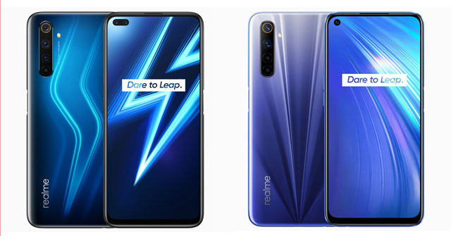 Realme 6 and Realme 6 Pro: 90hz Screen, 64mp Camera, 30w Fast