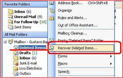 Recover Deleted Files in Exchange Server 2003 (Part I)