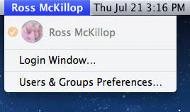 How to Remove the Login Window Section from the OS X Lion Menu Bar