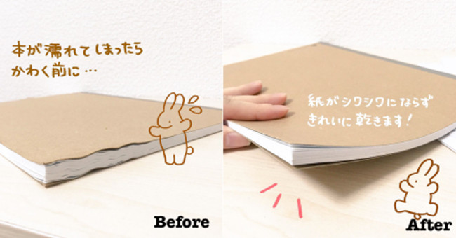 Rescue the Wet Pages with Extremely Simple Tips from Japan
