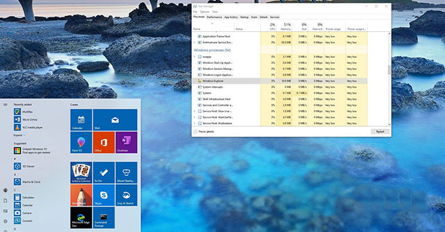 Restart Windows Explorer When the System Is 'Suspended'