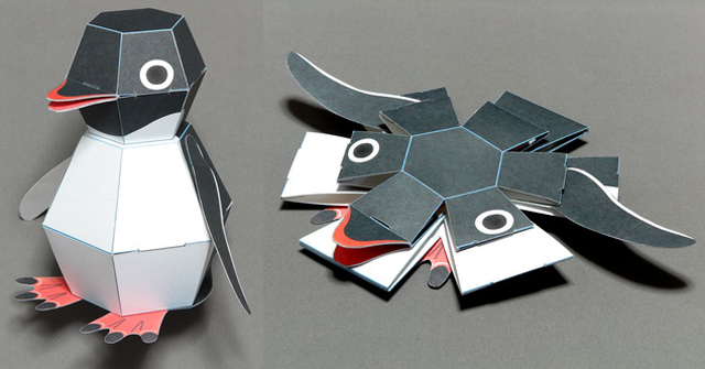 Round Your Eyes with the Magic Virtual Paper Animal Toys Like Magic