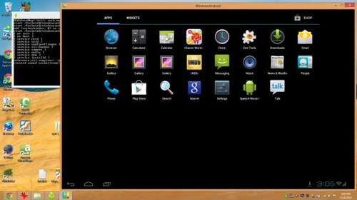 Run Android 4.0.3 Directly on Windows