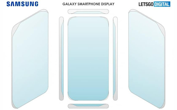 Samsung Has Been Granted a Patent for the Four-sided Curved