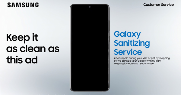 Samsung Sterilizes Phones Free of Charge in Vietnam