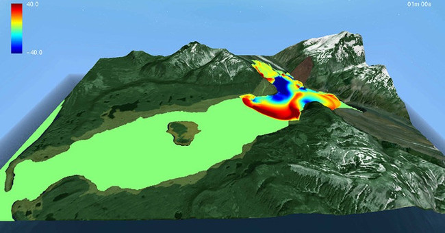 Science Invented a Tsunami Simulation Model Caused by an Earthquake