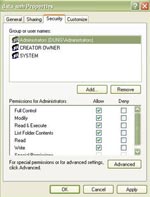 Click: Secure Personal Data on Windows Xp
