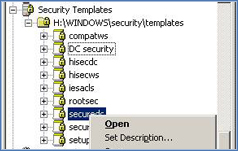 Security Usage Is Available in Windows Server 2003