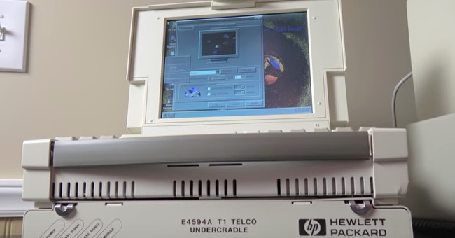 See the 'Monster' Hewlett Packard J2300, What Are the 90s Laptops and What Can Be Done That Cost