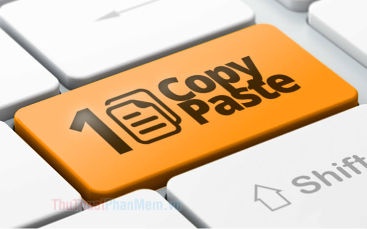 Shortcuts Copy, Paste to Copy Text, Files, Folders