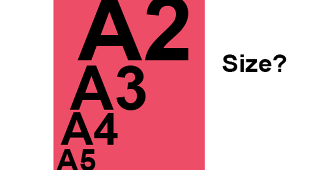 Size Of Paper Size A0 A1 A2 A3 A4 How Many Mm Inch
