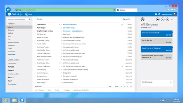 Skype Version for Outlook Launches Global Users
