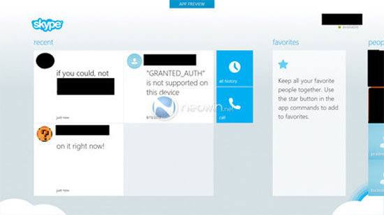 Skype Version for Windows 8 Is Revealed