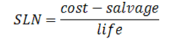 How to Use the SLN Function in Excel