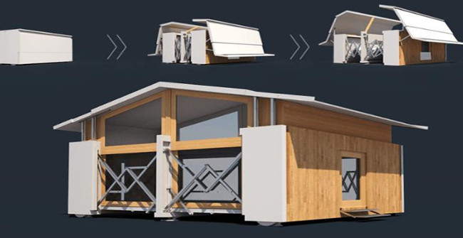 Smart Cell Home Box Knows 'Transformation', Fully Self-assembled in 10 Minutes