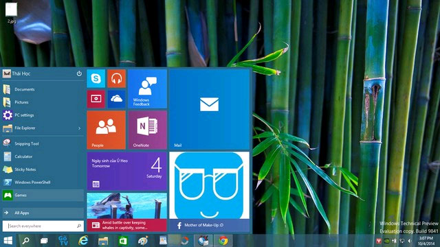 Some Good Tips for Windows 10 Technical Preview (Part 2)