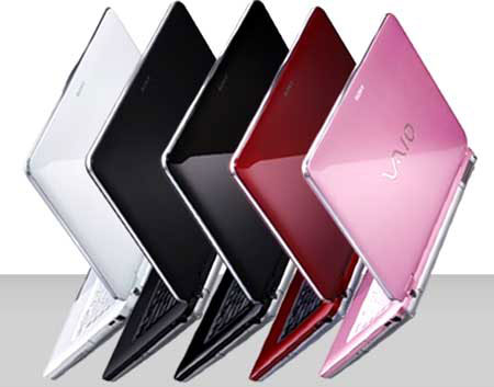 Sony Brings Fashion to Vaio CS