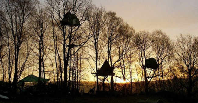 Startled with Houses Built on Unbelievable Terrain