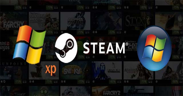 Steam Stopped Supporting Windows XP and Vista Since January 1, 2019