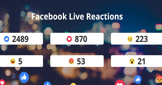 Steps Live Stream on Facebook Interactive Statistics