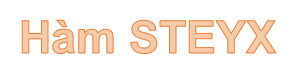 STEYX function - The function returns the standard error of the ...