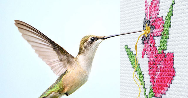 Collage: Stitching 2 Images Creates a Very Convincing Image Beam
