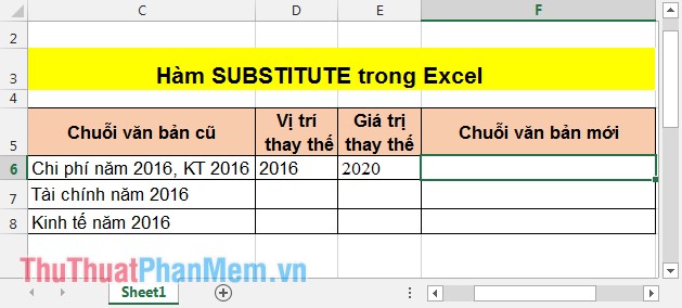 Excel Substitute Multiple Text Strings