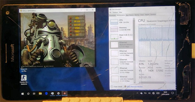 Successfully Install Windows 10 ARM and Play Fallout on Lumia 950 XL