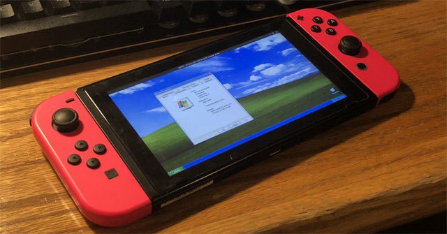 Successfully Installed Windows XP on Nintendo Switch