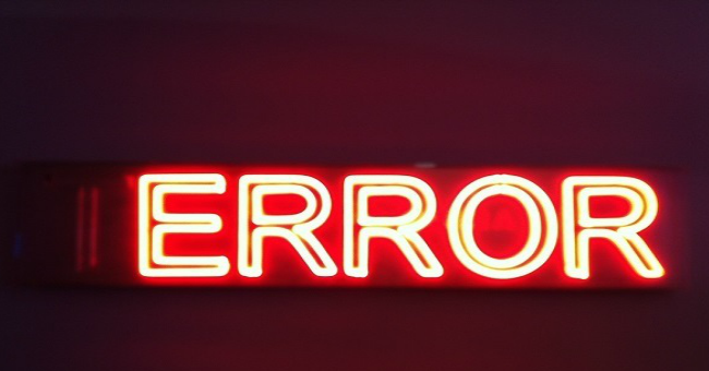 Summary of Errors That Occurred During the Process of Updating