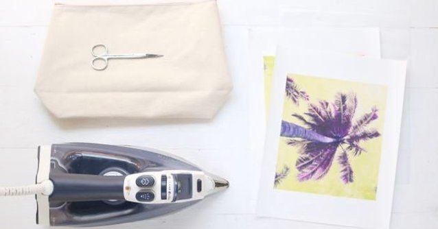 'super Lovely' Palm Tree Cloth Bag: Heat Transfer Printing Paper