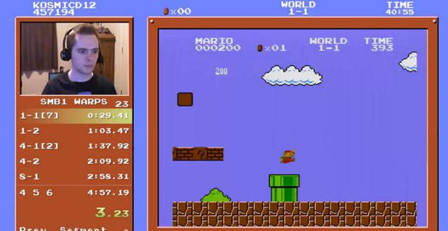 Super Mario Bros. 'Island Break' Player for Nearly 5 Minutes, Set a New World Record