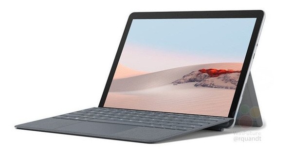 Surface Go 2 Revealed Renderings with Hardware