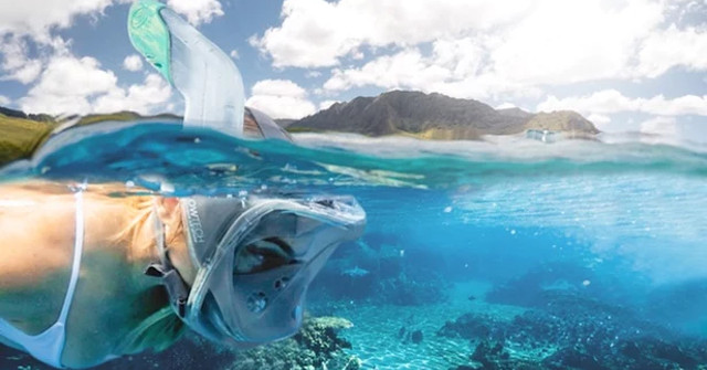 SV2 Diving Mask Restricts Blurring Due to Steam, Giving You a Better View