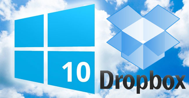 Sync Dropbox Folder with Windows 10