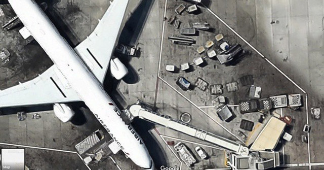 Take a Picture of What the Earth for Google Maps Uses, Where Is It Attached?