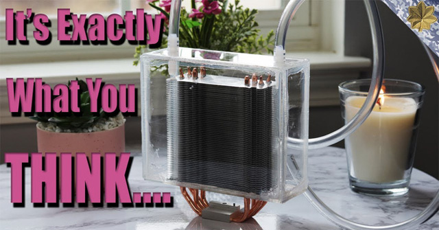 The 1-0-2 Radiator Combined with Air and Ice Heat Makes PC People Surprised by Creativity