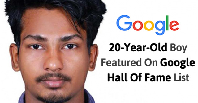 The 20-year-old Boy Is Named in the Hall of Fame List of Google