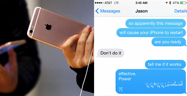 The Appearance of Malicious Code Makes Imessage on iPhone Be Stifled
