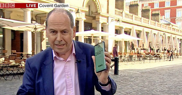The Bbc Encountered a Problem During the First Live Broadcast