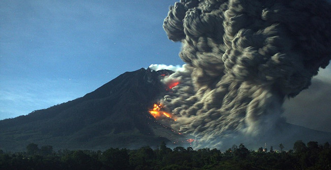 The Earth Will Cool When Volcanic Eruptions on Bali Island Erupt