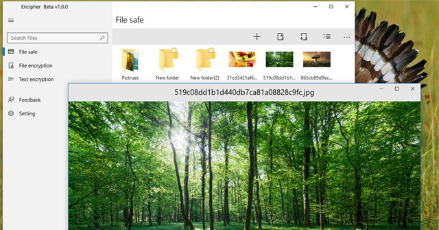 The Encipher Download Offer, the File and Text Protection App on