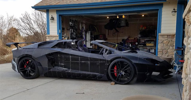 The Father Used 3d Printing Technology to Drive Aventador