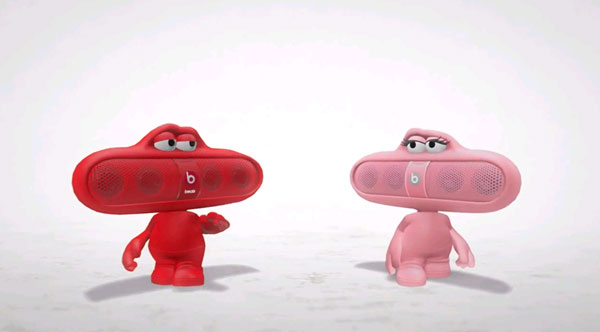 The First Ad of the Couple 'Apple & Beats'