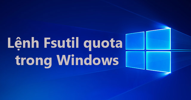 Команда fsutil quota windows