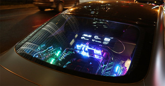 The Guy Turned the Audi S7 into a Hugely Configurable Mobile PC That Can Be Played Anywhere