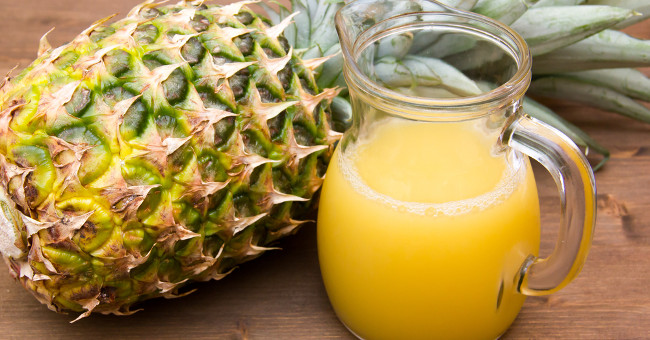 The Juice of Pineapple Juice Is 5 Times More Effective Than Syrup